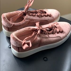 Steve Madden Pink Platform Sneakers